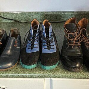 Fluevog Future Round Toe Nebula boots